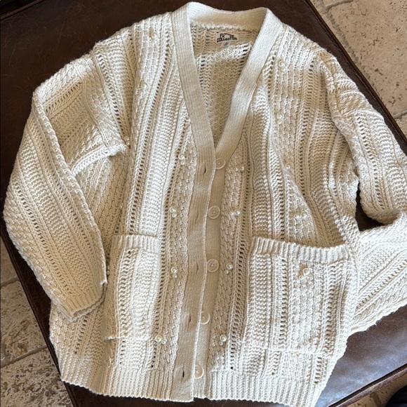 Cream super soft cardigan - Picture 1 of 5